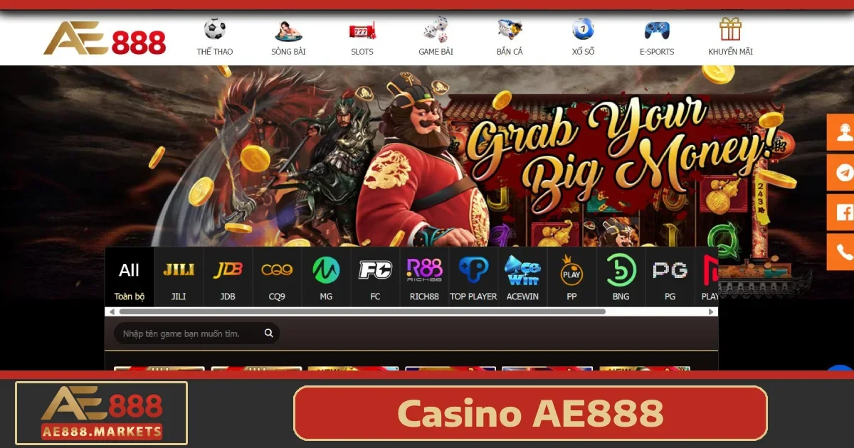 Casino 2 Tại sao nên chọn Casino AE888?