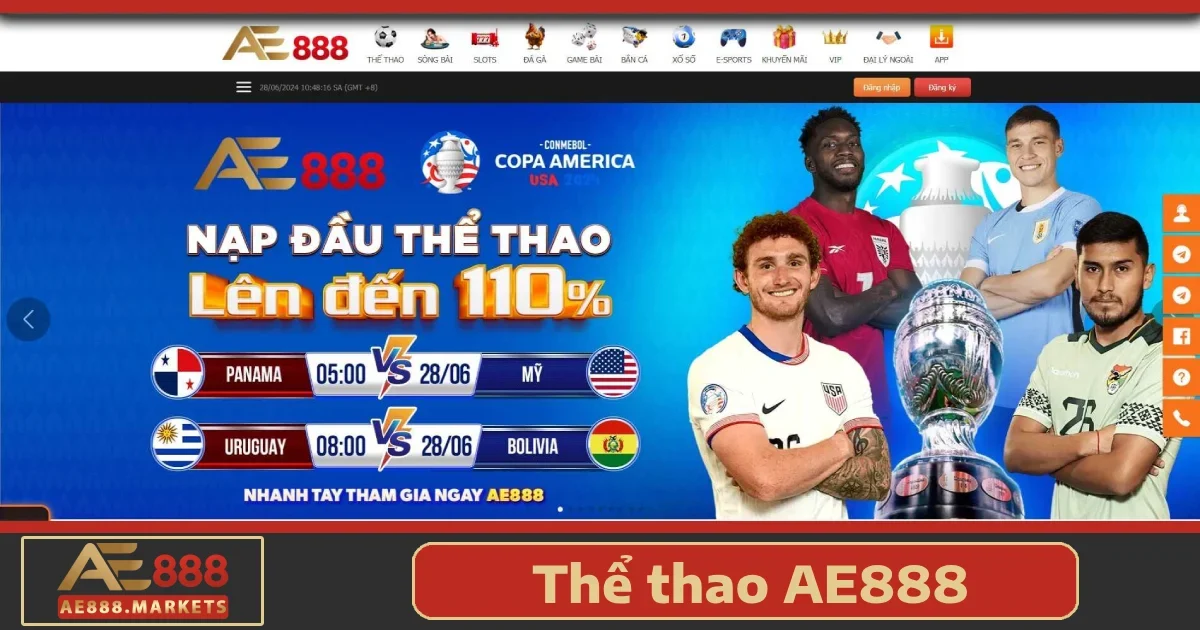 Thể thao 3 Các môn thể thao nổi bật tại AE888